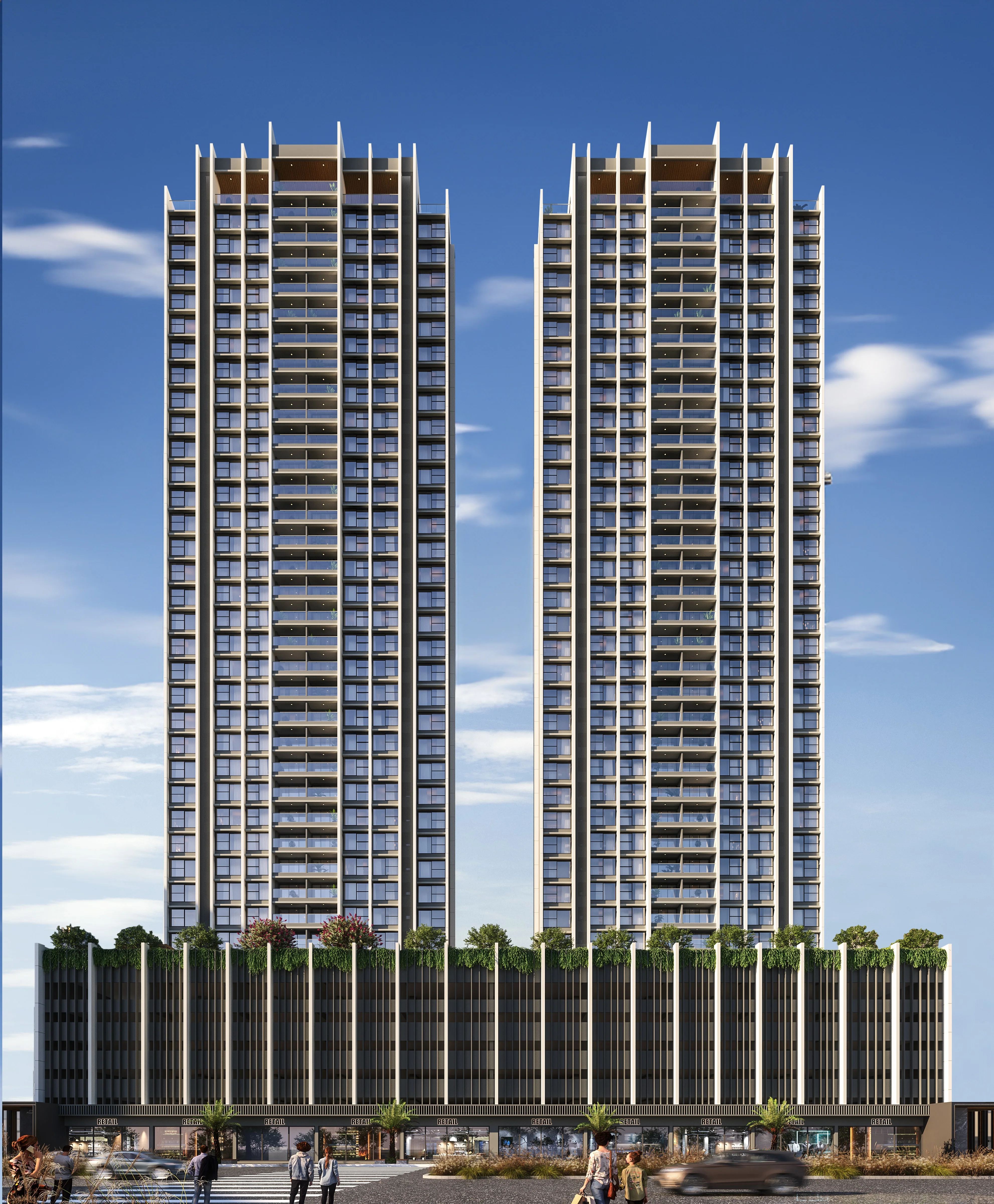 godrej eternal palm building image